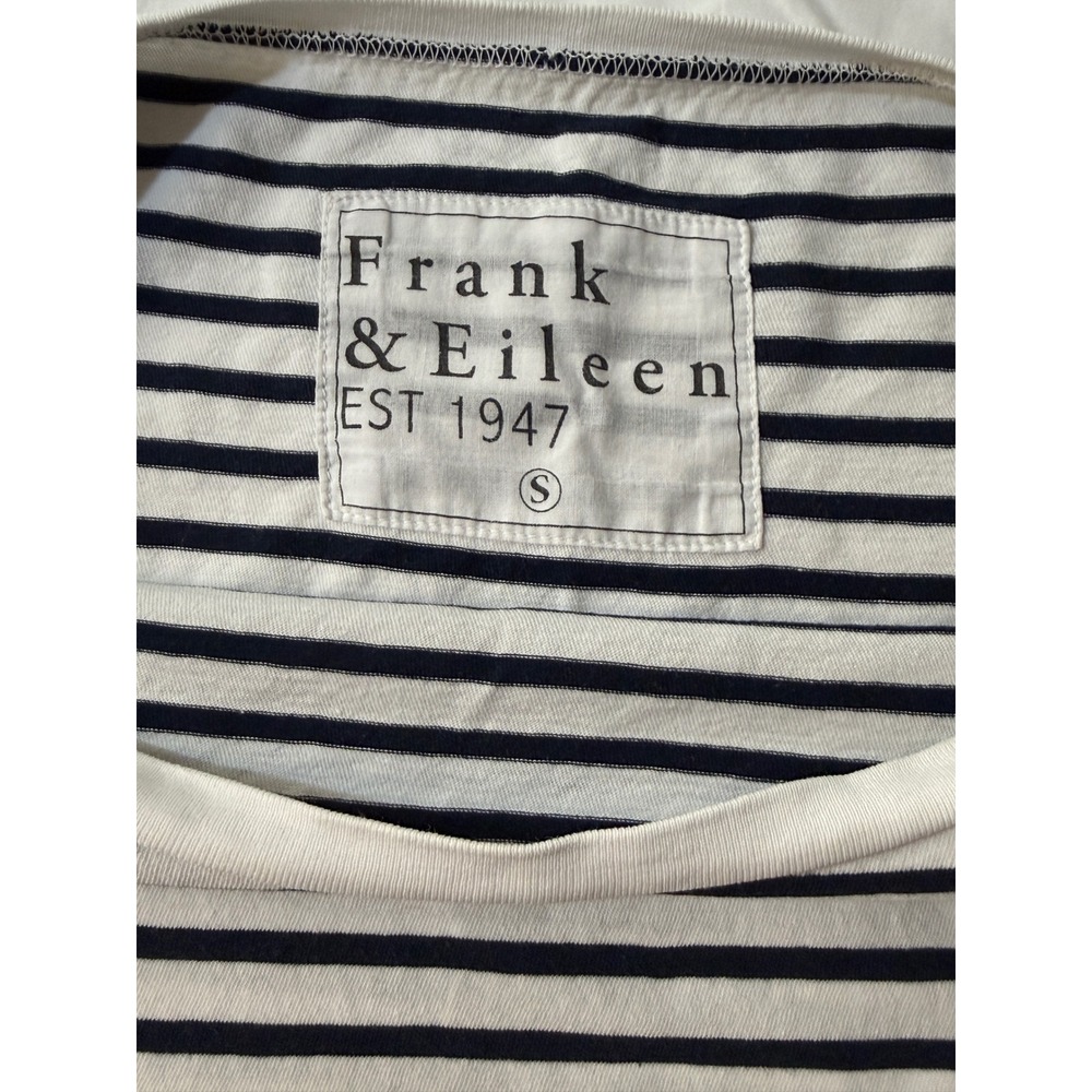 Frank & Eileen Josephine Half Sleeve Tee Lab T-Shirt size Small Striped - Picture 4 of 6